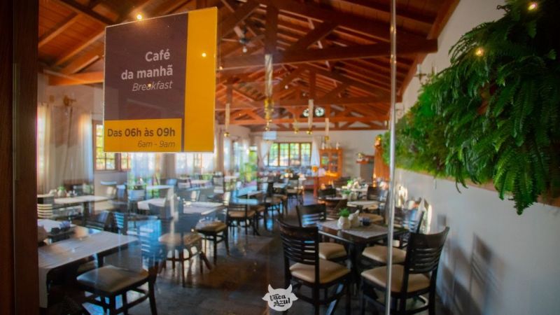 salao de caf da manh