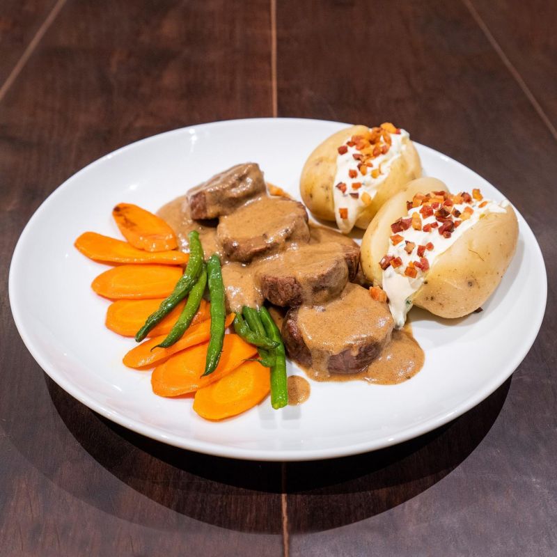 Steak au Mustard - Old West