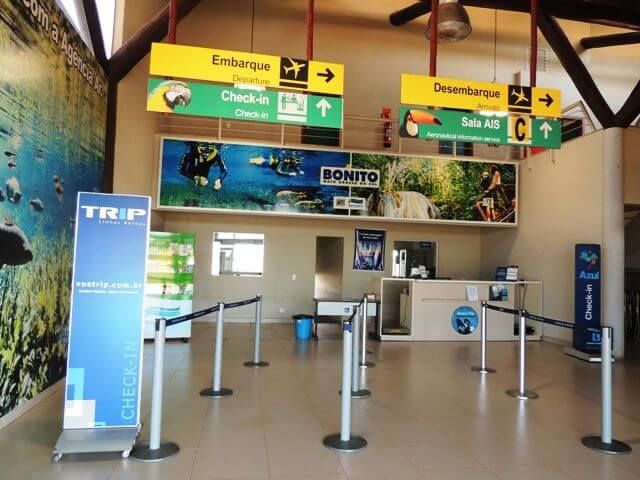 bonito ms -aeroporto regional