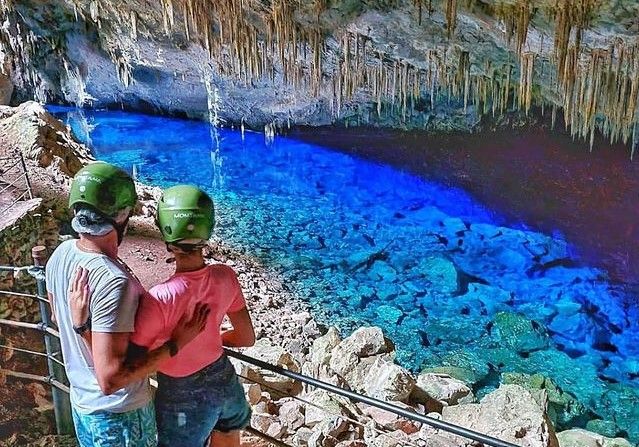 Gruta Lago Azul  - Pontos Tursticos - Bonito MS / Acqua