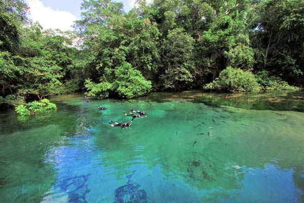 Onde nasce o rio da Prata MS