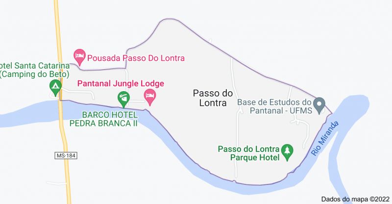 Localizao Pantanal Lodge