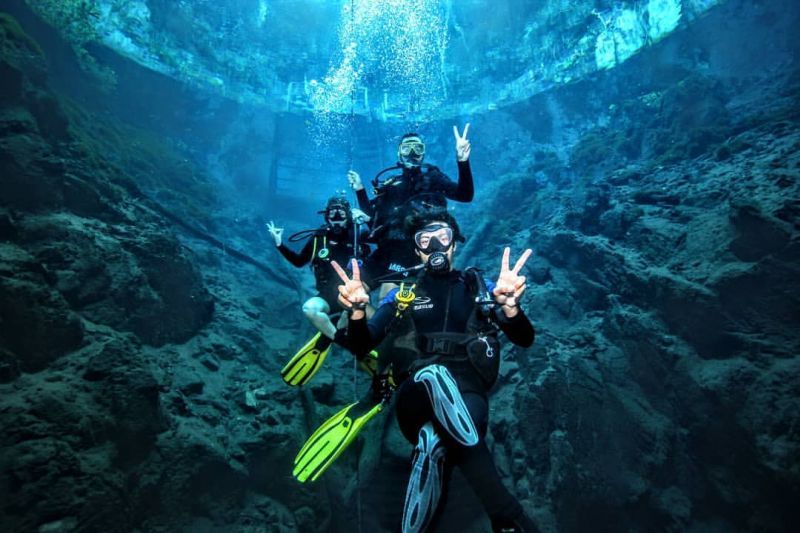 Mergulho Com Cilindro Lagoa Misteriosa Bonito Ms