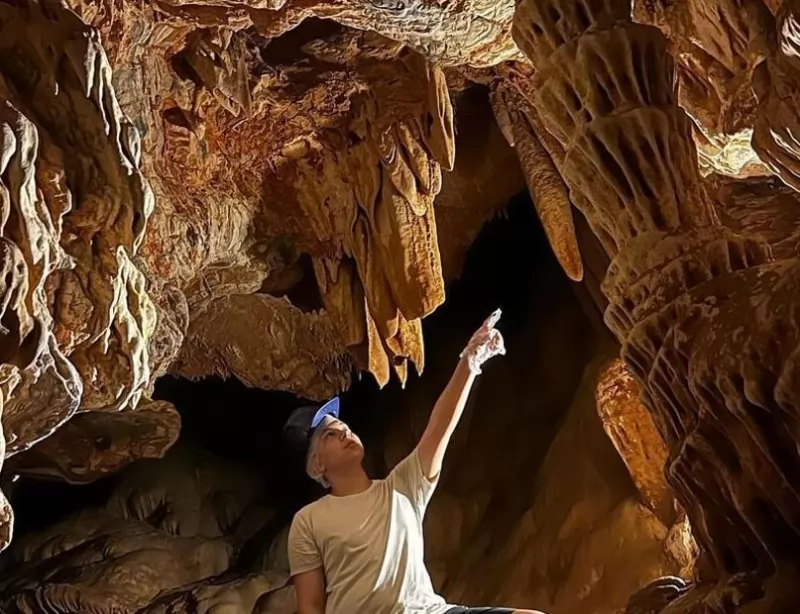 Foto Gruta Catedral Luã Cintra Instagran