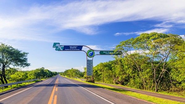 O que se v nos caminhos para Bonito MS!