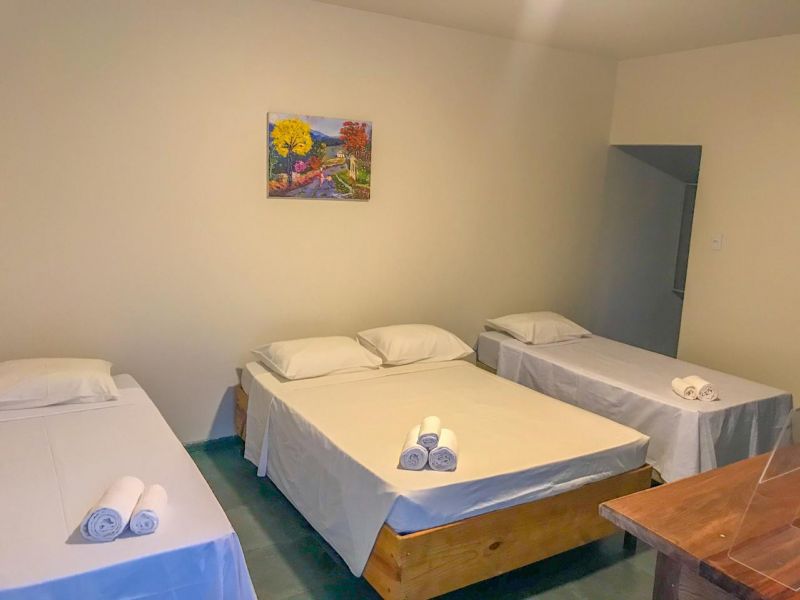 quarto quadruplo pousada cambara acquaviagens