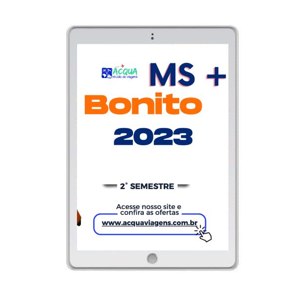 MS + Bonito - TARIFÁRIO 2023 - 2° SEMESTRE