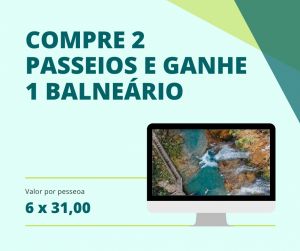 Combo Parque das Cachoeiras Combo Parque das Cachoeiras