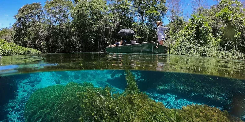 Passeio de barco Bonito MS